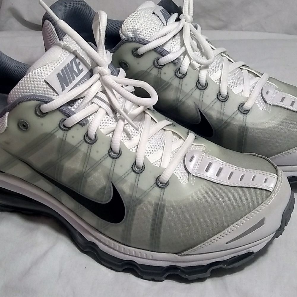 Nike Air Max 2009 white/black/stealth SIZE 11.5